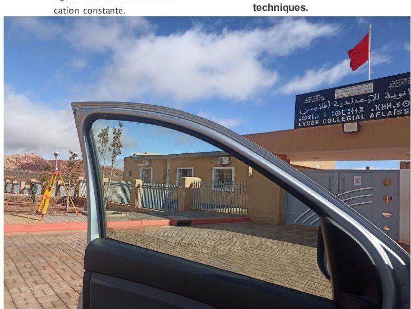 Relevé école Chichaoua
